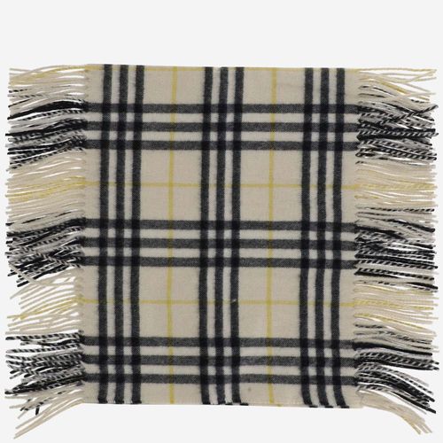 Burberry Embroidered Cashmere Scarf - Burberry - Modalova