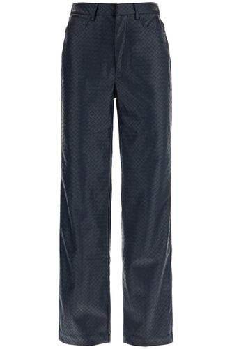 Straight Leg Pants With Woven Pattern Design - Rotate by Birger Christensen - Modalova