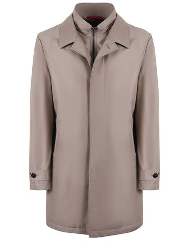 Fay Layered Plain Coat - Fay - Modalova