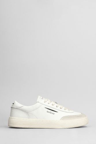 Lido Brushed Sneakers In Leather - GHOUD - Modalova