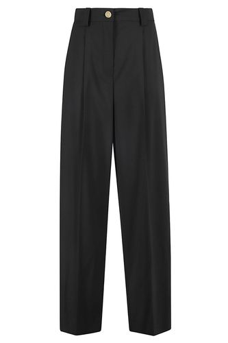 Alysi High-rise Wide-leg Trousers - Alysi - Modalova