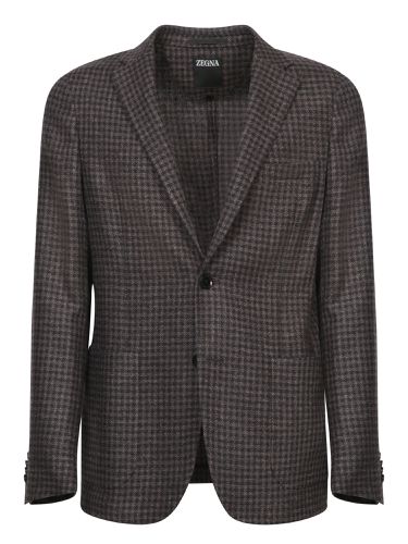 Black Wool And Cashmere Jacket - Zegna - Modalova