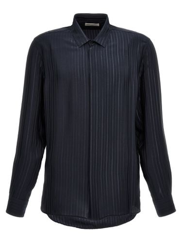 Crepe De Chine Silk Shirt - Saint Laurent - Modalova