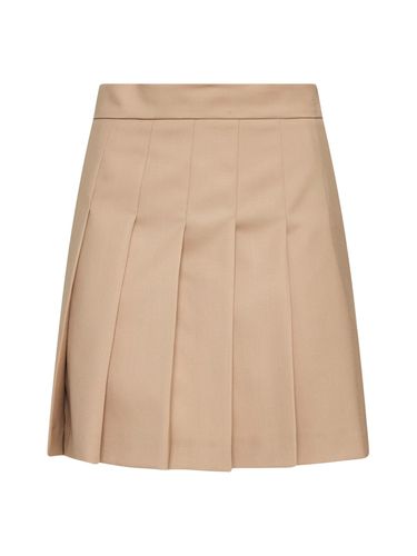 Max Mara Studio Pleated Mini Skirt - Max Mara Studio - Modalova