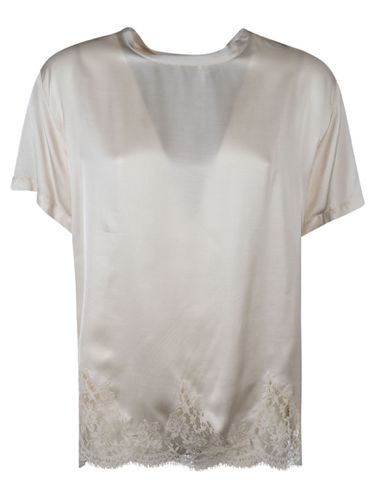 Ermanno Firenze Laced Hem T-shirt - Ermanno Firenze - Modalova