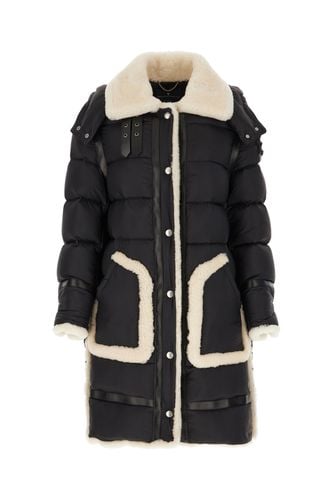 Black Nylon Down Jacket - Ermanno Scervino - Modalova