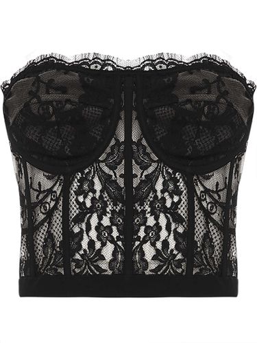 Alexander McQueen Lace Corset Top - Alexander McQueen - Modalova