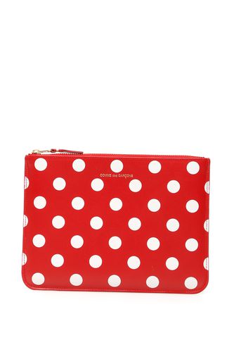 Dotted Print Clutch - Comme des Garçons Wallet - Modalova