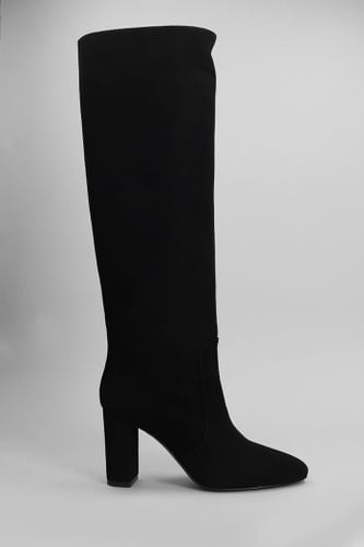 High Heels Boots In Suede - Via Roma 15 - Modalova