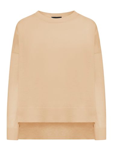 Crewneck Knit Sweater - Roberto Collina - Modalova