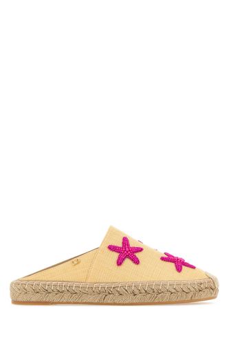 Raffia Escape Slippers - Valentino Garavani - Modalova