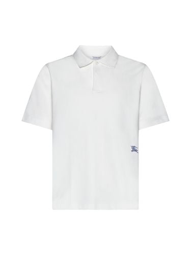 Burberry Cotton Polo Shirt - Burberry - Modalova