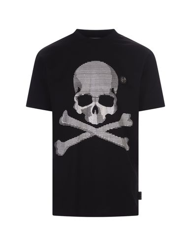 Philipp Plein Logo Skull T-shirt - Philipp Plein - Modalova