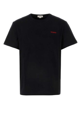 Black Cotton T-shirt - Alexander McQueen - Modalova