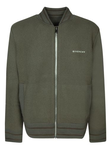 G Zipped And Intarsia Jacket - Givenchy - Modalova