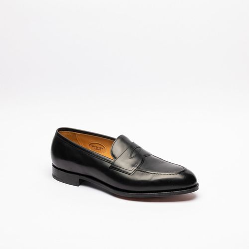 Piccadilly Black Calf Penny Loafer - Edward Green - Modalova