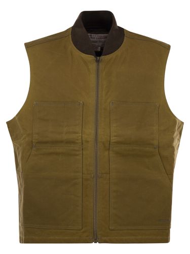 Filson Waxed Cotton Vest - Tincloth - Filson - Modalova