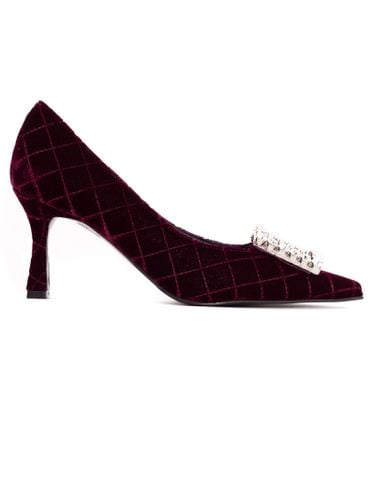 Quilted Velvet Lilly Pumps - Roberto Festa - Modalova