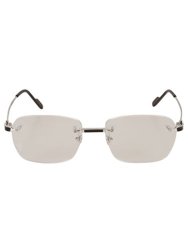 Clear Frameless Sunglasses Sunglasses - Cartier Eyewear - Modalova