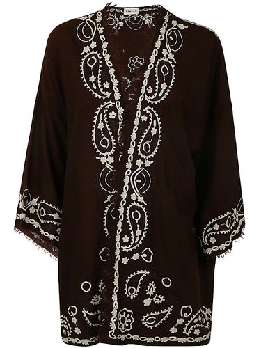 Parosh Brown Cashmere Shrug - Parosh - Modalova