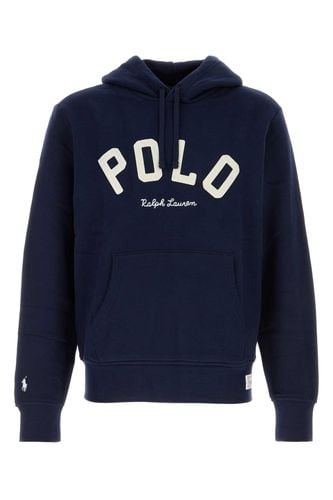 Navy Blue Cotton Blend Sweatshirt - Ralph Lauren - Modalova