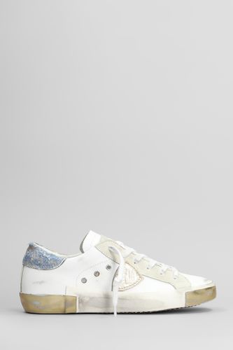 Prsx Low Sneakers In Leather - Philippe Model - Modalova