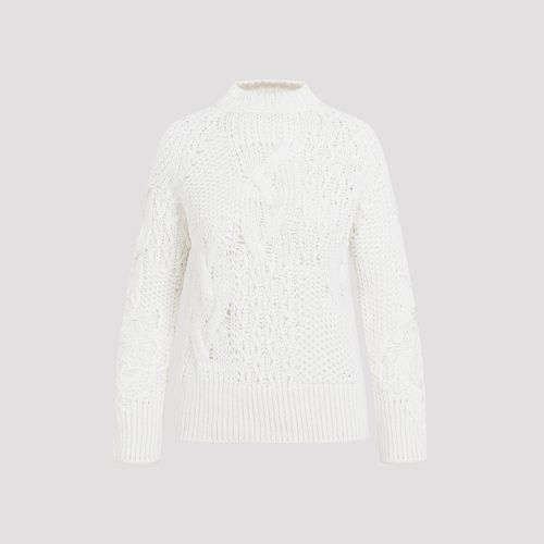 Virgin Wool Pullover - Ermanno Scervino - Modalova