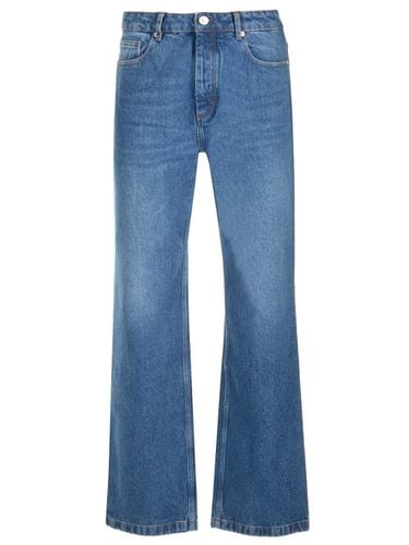 Logo Patch Straight-leg Jeans - Ami Alexandre Mattiussi - Modalova