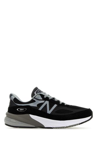 Multicolor Fabric And Suede 990v6 Sneakers - New Balance - Modalova