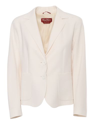 Single-breasted Long-sleeved Jacket - Max Mara Studio - Modalova