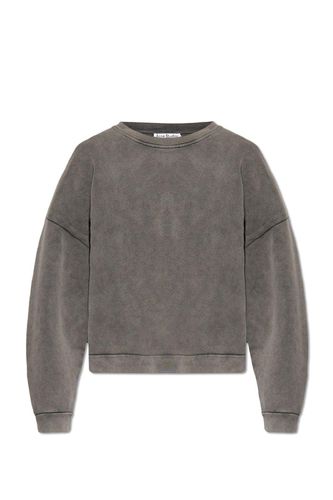 Logo Patch Crewneck Sweatshirt - Acne Studios - Modalova