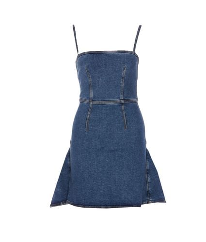 Alexander McQueen Denim Mini Dress - Alexander McQueen - Modalova