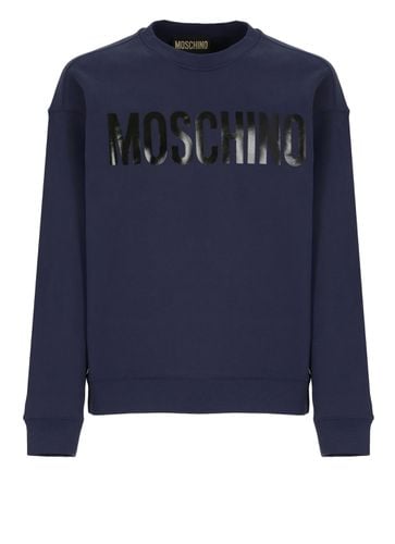 Moschino Sweatshirt With Logo - Moschino - Modalova