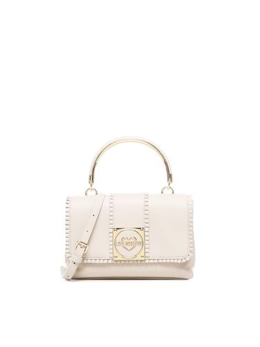 Bag With Handle And Logo - Love Moschino - Modalova