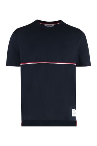 Thom Browne Logo Cotton T-shirt - Thom Browne - Modalova