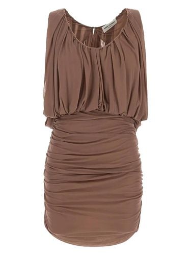 Saint Laurent Draped Mini Dress - Saint Laurent - Modalova