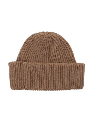 Norge Ribbed Cashmere Beanie In Toffee - Fedeli - Modalova