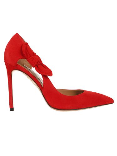 Aquazzura Very Bow Tie Pump 105 - Aquazzura - Modalova