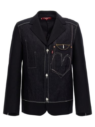 X Levis Single-breasted Blazer - Junya Watanabe - Modalova