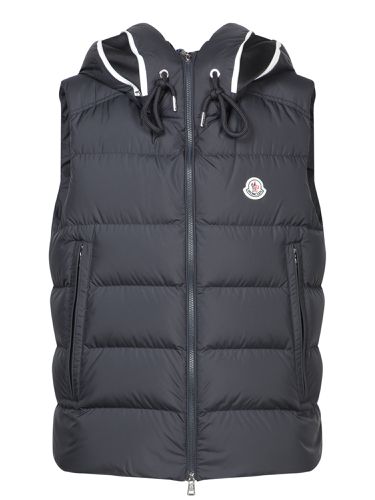 Moncler Cardamine Blue Down Vest - Moncler - Modalova