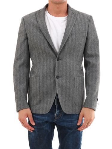 Tonello Gray Wool Jacket - Tonello - Modalova