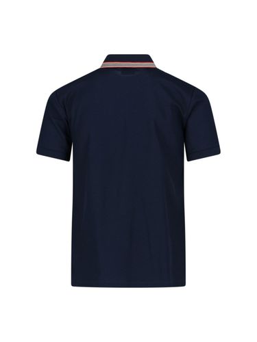 Burberry Striped Detail Polo Shirt - Burberry - Modalova