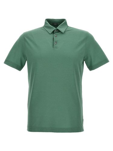 Ice Cotton Polo Shirt Zanone - Zanone - Modalova