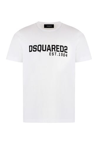 Dsquared2 Cotton Crew-neck T-shirt - Dsquared2 - Modalova