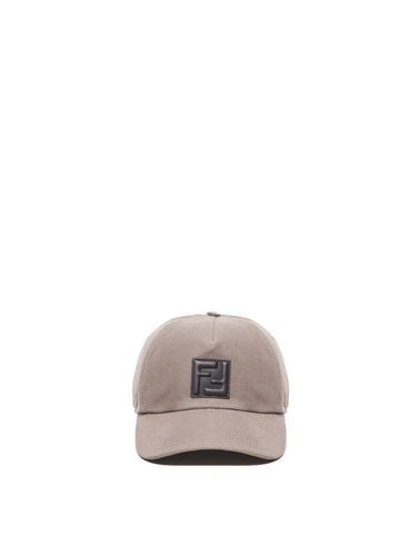 Fendi Ff Embossed Baseball Cap - Fendi - Modalova