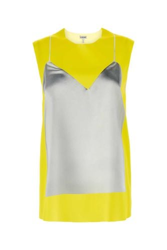 Loewe Fluo Yellow Satin Top - Loewe - Modalova