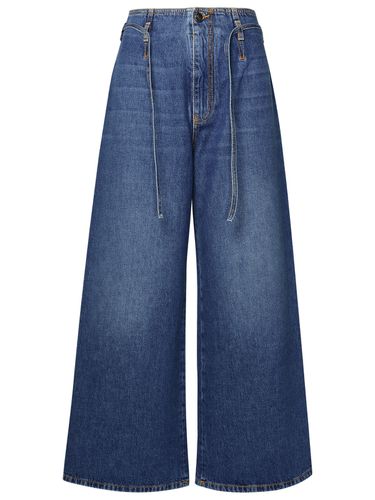 Etro Light Blue Cotton Jeans - Etro - Modalova