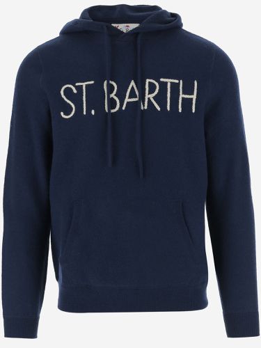 MC2 Saint Barth Logo Hooded Sweater - MC2 Saint Barth - Modalova