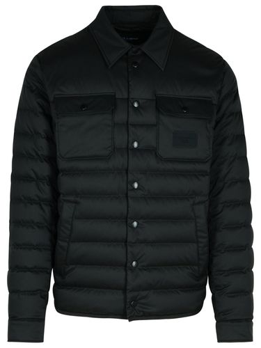 Polyester Down Jacket - Dolce & Gabbana - Modalova