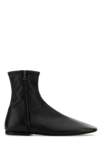 Leather Ankle Boots - Dries Van Noten - Modalova